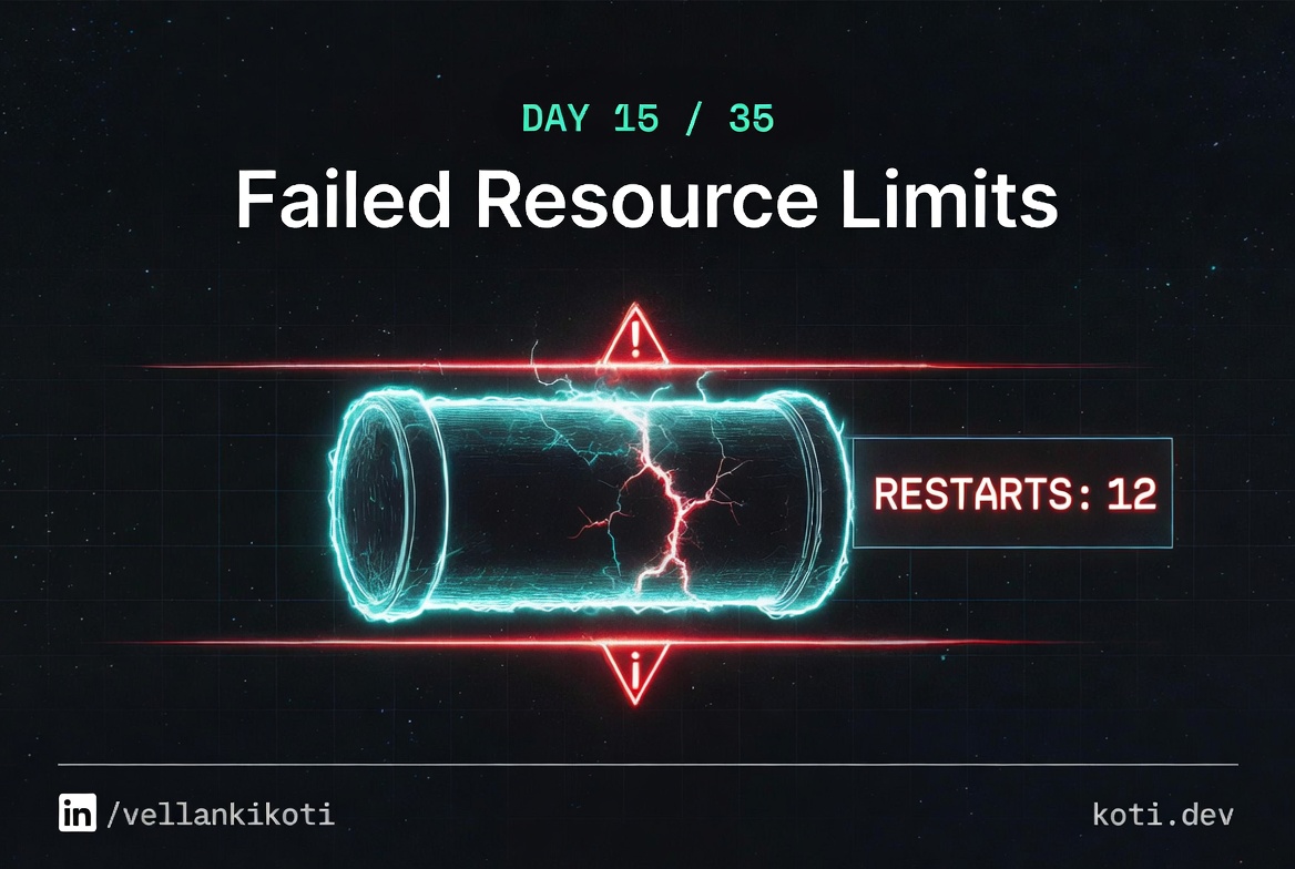CrashLoopBackOff from Tight Memory Limits: The 2-Minute Fix