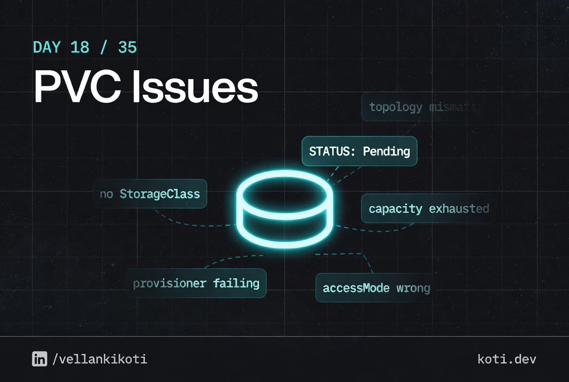 The 5 Reasons Your Kubernetes PVC Never Binds