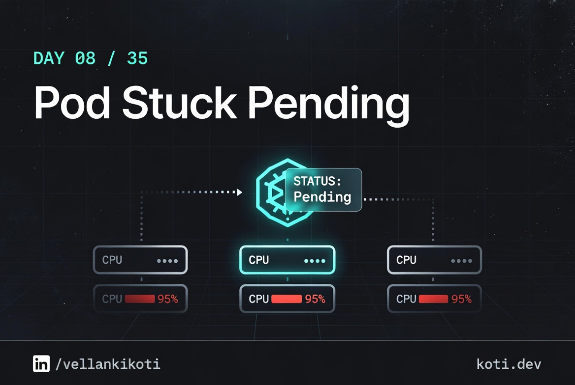 Why Is Your Kubernetes Pod Stuck in Pending? The Real Fix