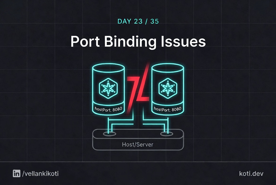 hostPort Conflicts in Kubernetes: Why Your Pod Is Stuck Pending
