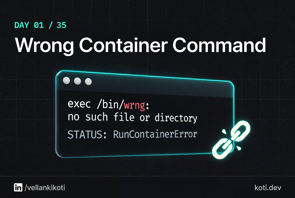 RunContainerError in Kubernetes: Why Your Pod Never Starts